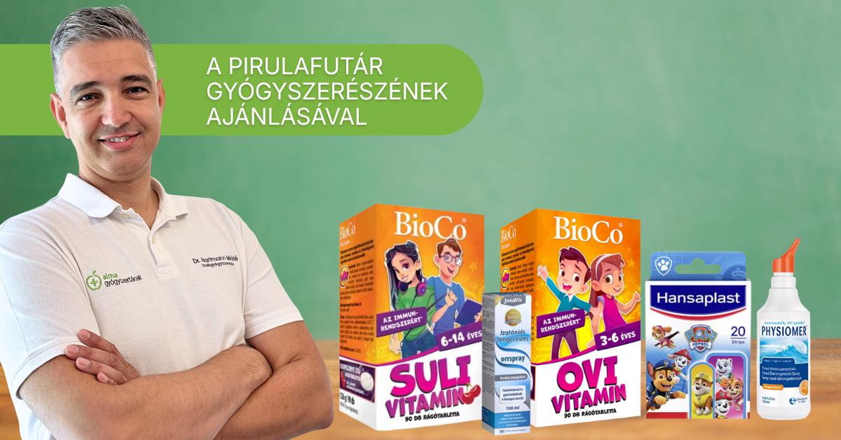 Vissza az iskolába - Így készítsd fel a családi házipatikát szeptemberre
